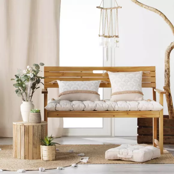 Colchoneta para suelo (60 x 120 cm) Bahina Beige 2