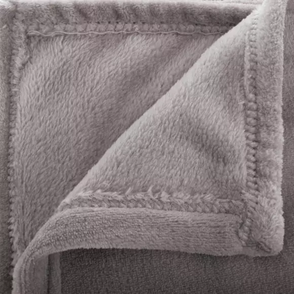 Manta suave (230 cm) Ternura flanel Gris 127
