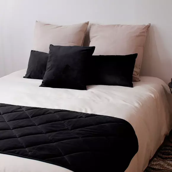 Coussin rectangulaire Nounours Noir 2