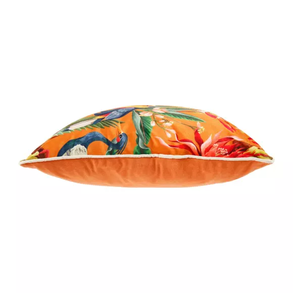 Housse de coussin carrée (40 cm) Jungle Orange 2