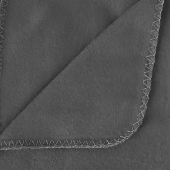 Plaid polaire ( 150 cm) Mélys Gris anthracite 127