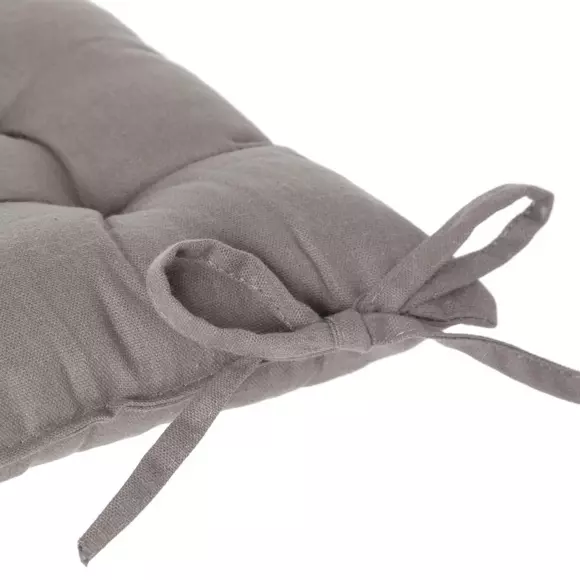 Coussin de chaise carré Datara Taupe 4