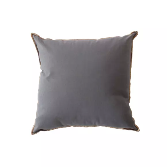 Coussin carré coton (40 cm) Harmony Gris 3