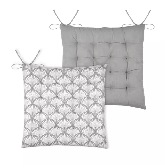 Coussin de chaise Greenmood Gris 3