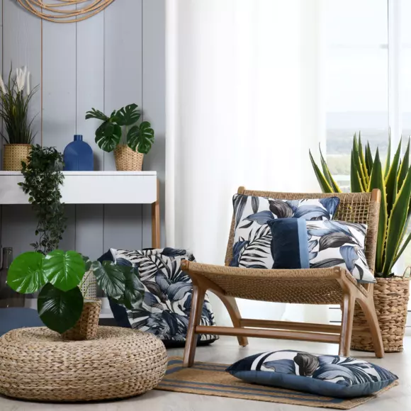Coussin de sol (45 cm) Paraiso Bleu 2