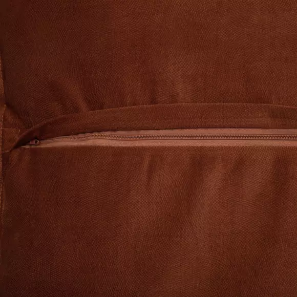 Coussin carré (45 cm) Lilou Terracotta 2