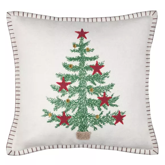 Coussin carré (40 cm) Malicieux Vert 3