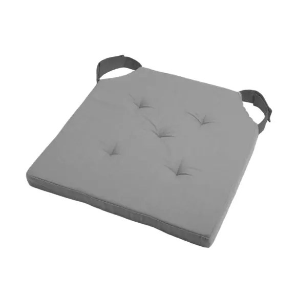 Cojín de silla scratch Duo Gris claro