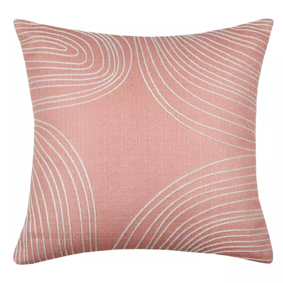 Coussin carré (40 cm) Thor Rouge marsala