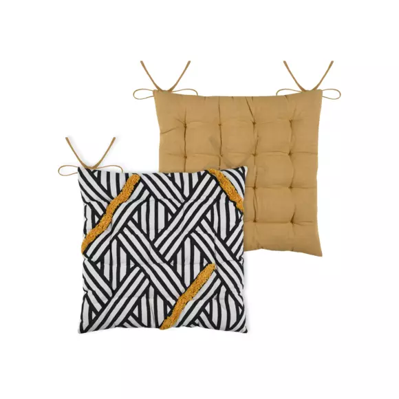 Coussin de chaise Beloha Noir 2
