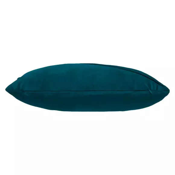 Cojín terciopelo rectangular Rita Azul trullo 3