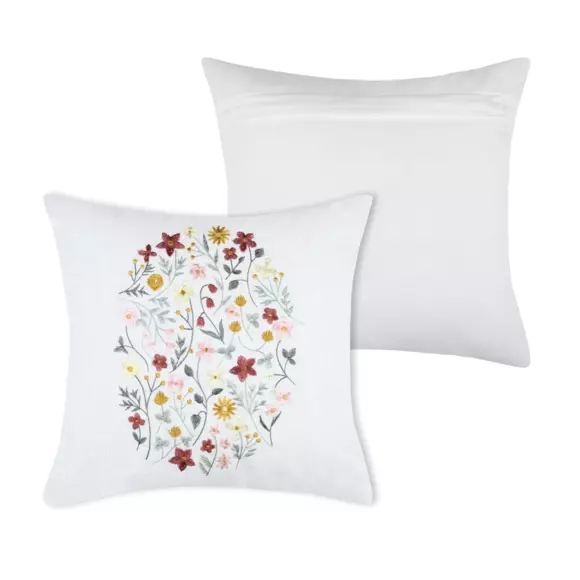 Sierkussen vierkant (40 cm) Naomie Meerkleurig