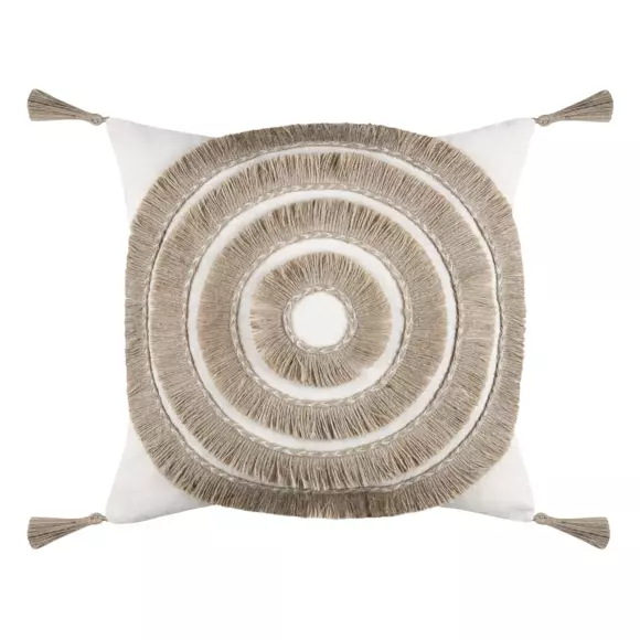Cojín cuadrado yute  (40 cm) Baléares Beige 3
