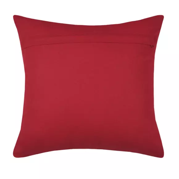 Coussin carré (40 cm) Megève Rouge 3