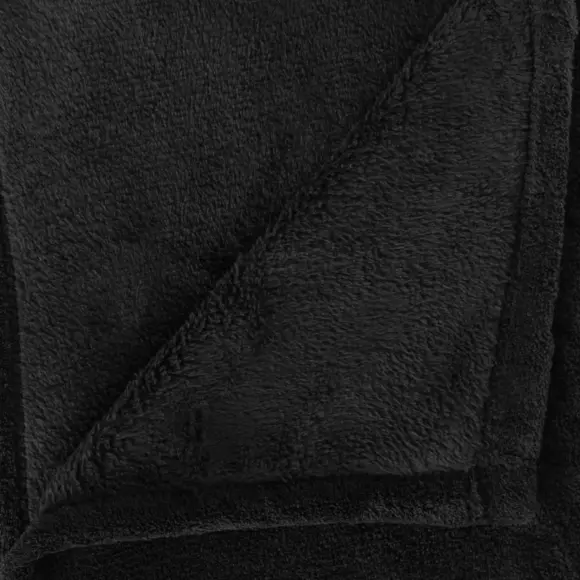 Plaid morbido (180 cm) Tendresse Nero 3
