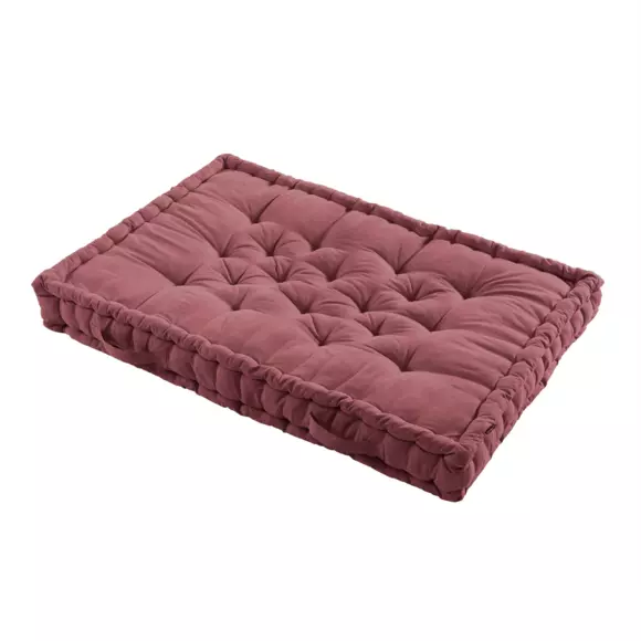 Matelas palette (L120 cm) Pixel Rose marsala 2