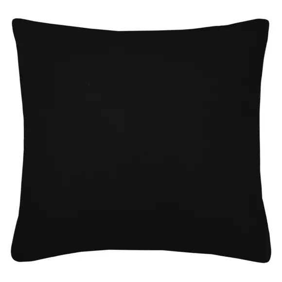 Coussin carré (40 cm) Duo Noir 2