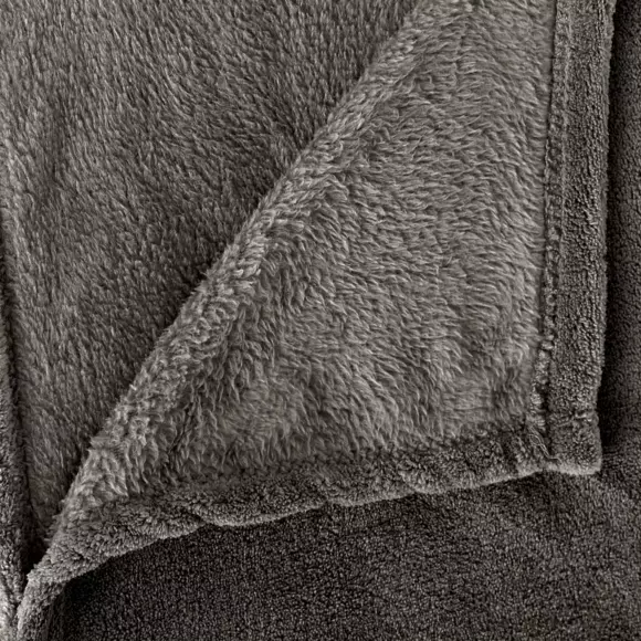 Manta suave (230 cm) Confortable Gris 2