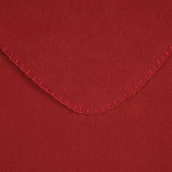 Manta polar (150 cm) Carlton Rojo