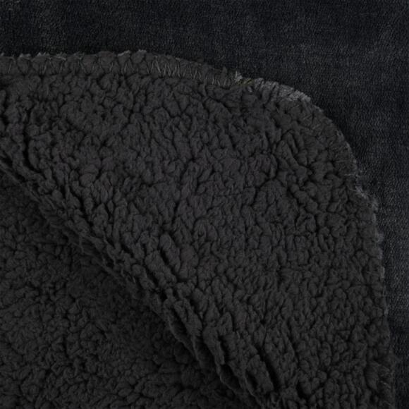 Plaid polaire (220 cm) Michigan Gris anthracite