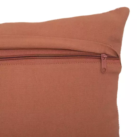 Coussin carré (38 cm) Otto Terracotta 2