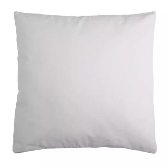 Coussin carré (50 cm) Duo Gris et gris perle 2
