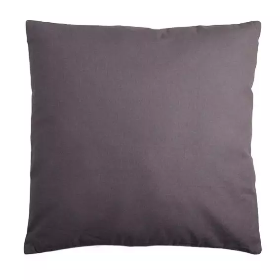 Coussin carré (50 cm) Duo Gris et gris perle 3