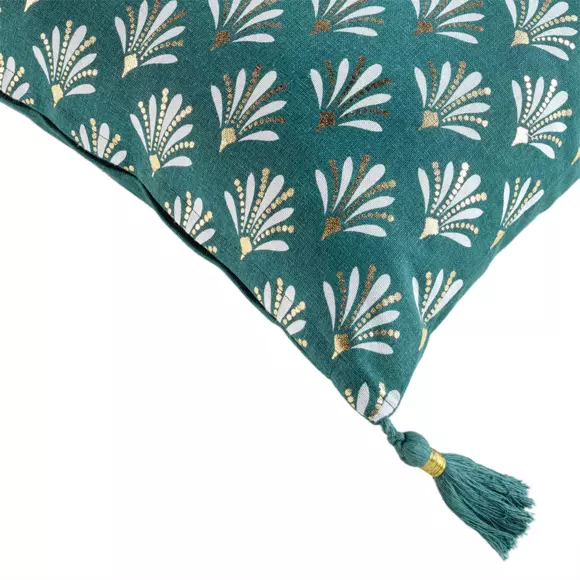 Housse de coussin carrée (40 cm) Rafina Bleue 3