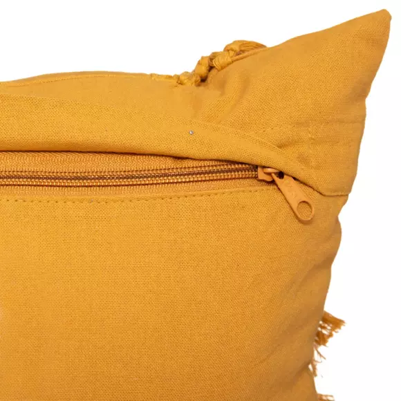 Cojín rectangular Minos Amarillo ocre 2