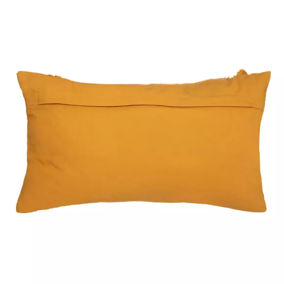 Coussin rectangulaire Minos Jaune ocre 3
