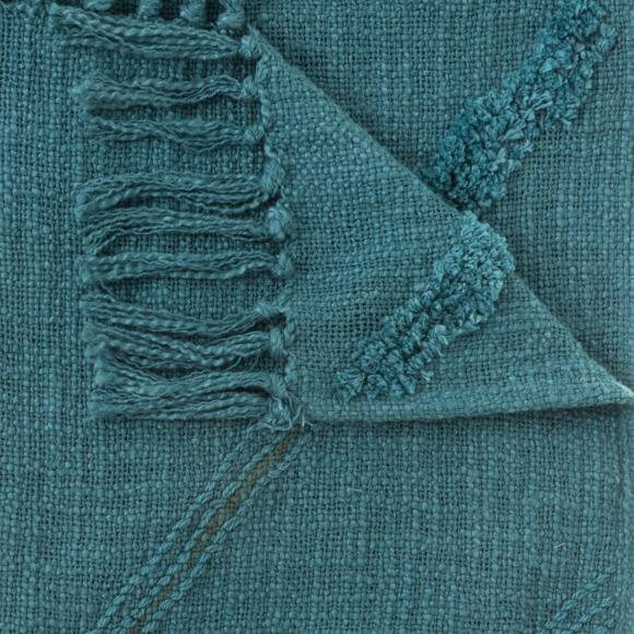 Cobertor (180 cm) Inca Azul pavo real 3