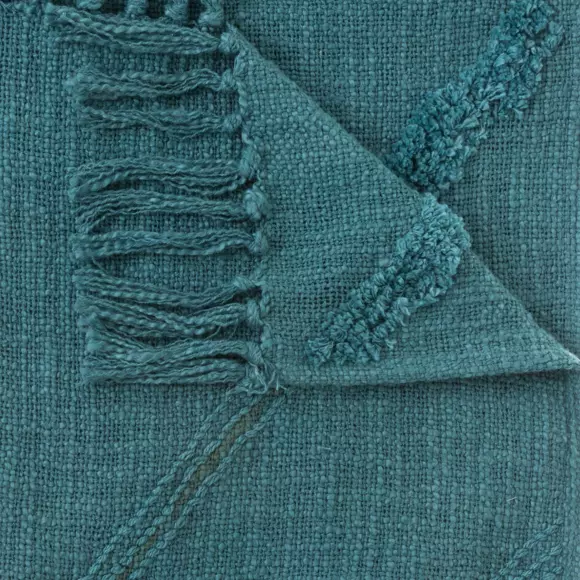 Cobertor (180 cm) Inca Azul pavo real 3