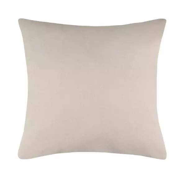 Coussin carré (50 cm) Duo Taupe