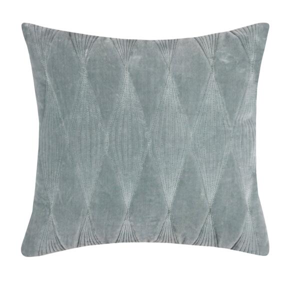Cuscino quadrato (40 cm) Naomie Verde giada