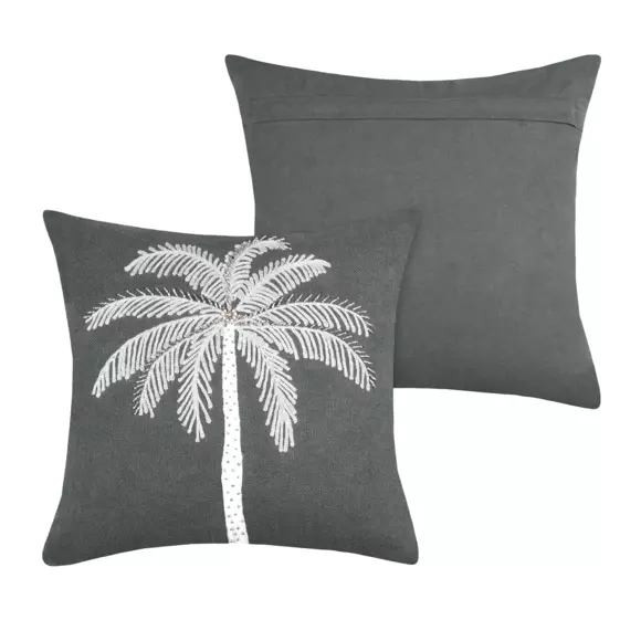 Coussin carré (40 cm) Bako Vert émeraude