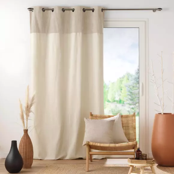 Cojín cuadrado rizo (45 cm) Tessa Beige