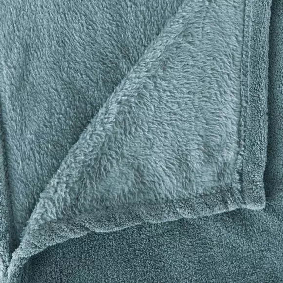 Manta suave (150 cm) Ternura Azul tormenta 2