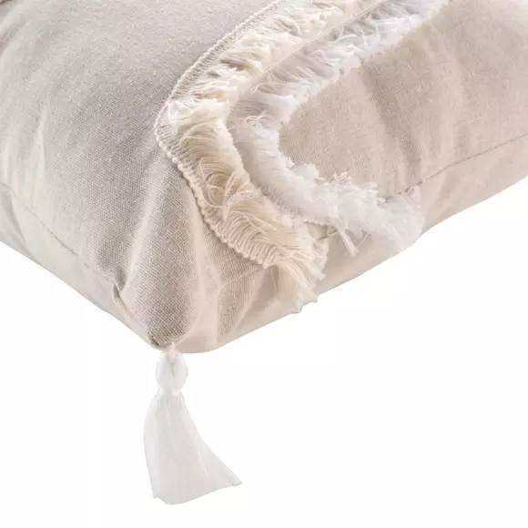 Coussin carré (40 cm) Malory Blanc