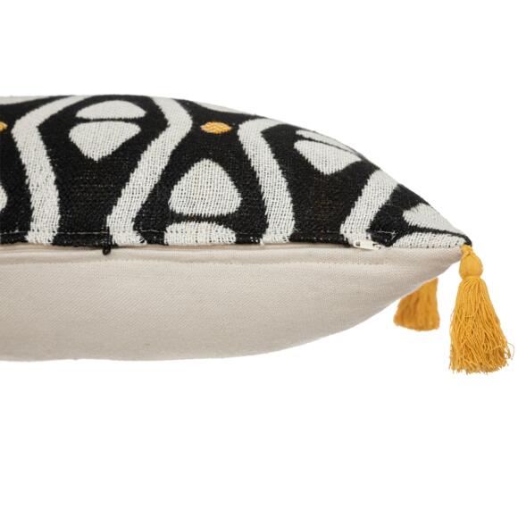 Rechteckiges Kissen aus Baumwolle (50 cm) Tribal Mehrfarbig