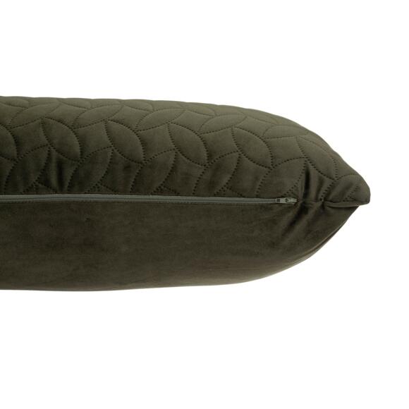 Cuscino rettangolare in velluto (58 cm) Dolce Verde cachi