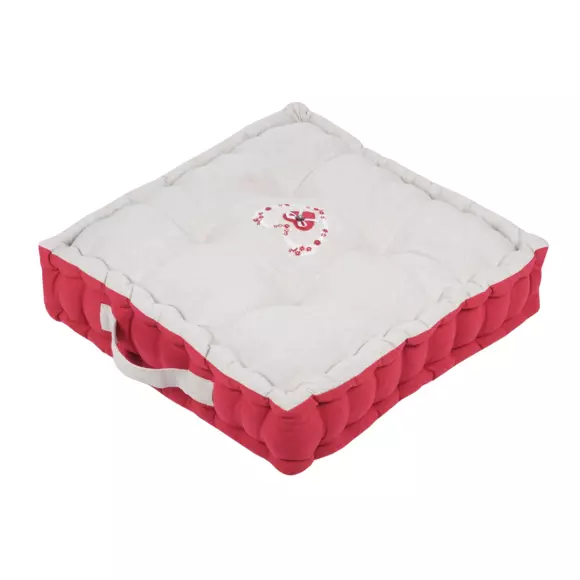 Cojín de suelo (45 cm) Pauline Rojo 2