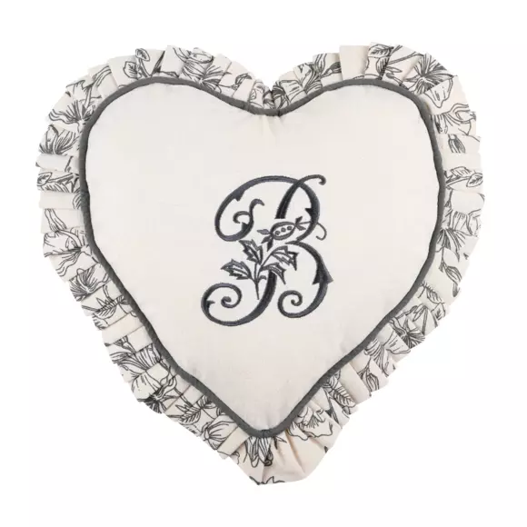 Cojín Cœur Bonnie Gris 3