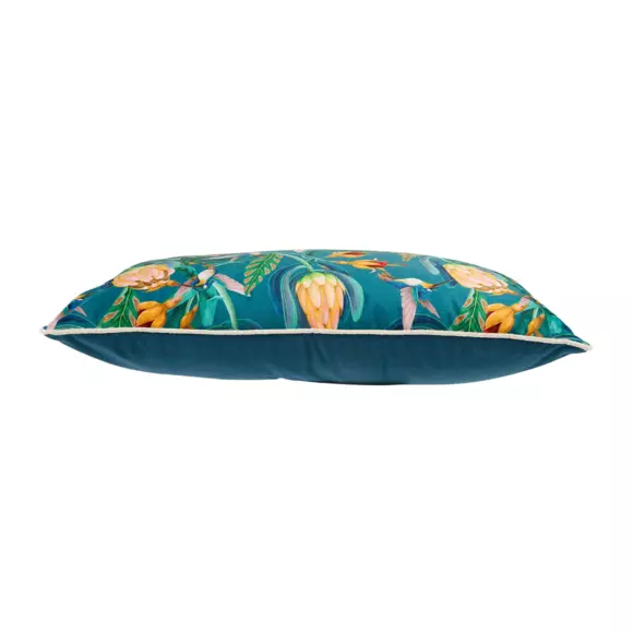Housse de coussin rectangulaire (50 cm) Jungle Verte 2