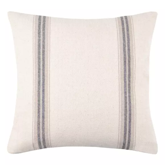 Coussin carré coton (50 cm) Montauban Gris anthracite 3