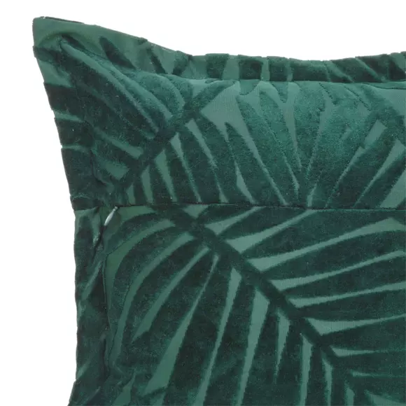 Coussin carré (45 cm) Bela Vert cèdre 2