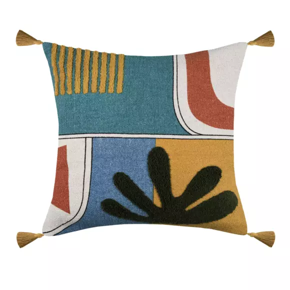 Coussin carré coton (40 cm) Varisco Multicolore 3
