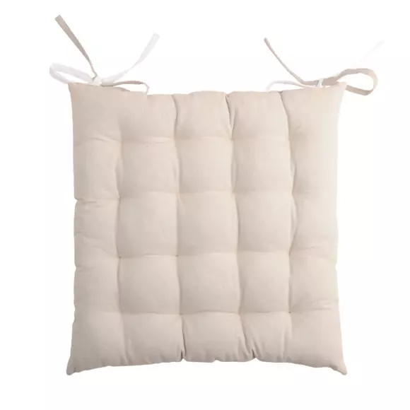 Coussin de chaise Duo Écru et beige 3
