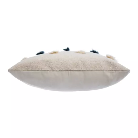 Housse de coussin carrée (40 cm) Etnik Bleue 2