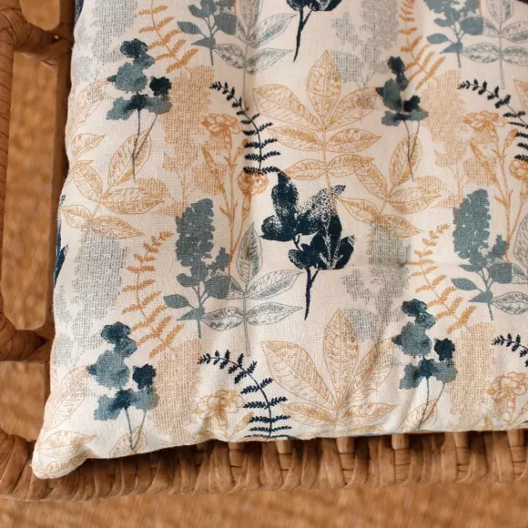 Coussin de chaise Vegetalis Bleu lagon 2