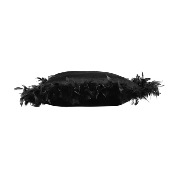 Coussin carré (40 cm) Marlina Noir 3